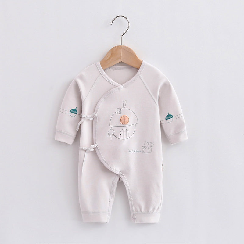 Autumn newborn baby cotton one-piece romper