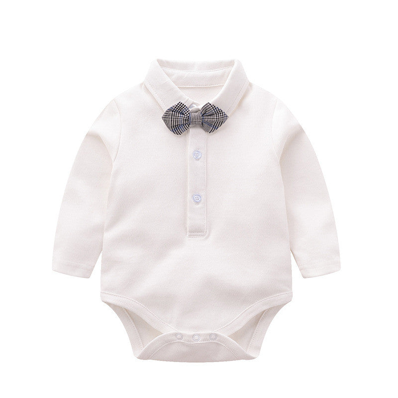 Boy's gentleman's dress one year old Jumpsuit