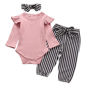 Newborn baby girl clothes set