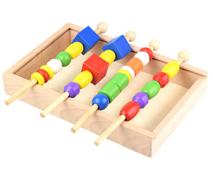 Children's educational beaded box educational toys