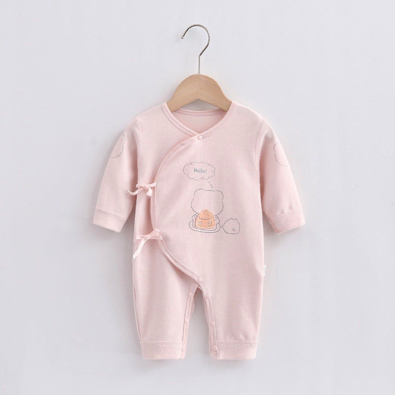 Autumn newborn baby cotton one-piece romper