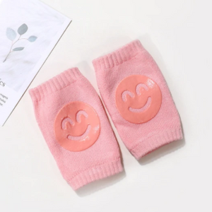 Kids Non Slip Crawling Elbow Infants Toddlers Baby Accessories Smile Knee Pads Protector Safety Kneepad Leg Warmer Girls Boys